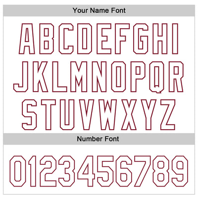 Custom White Bay Orange-Crimson 3D Revzzz Fuckit Authentic Baseball Jersey