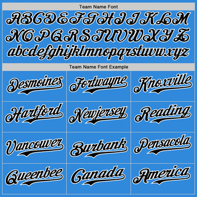 Custom Electric Blue Black-White 3D Revzzz Cut The Bullshit Authentic Baseball Jersey