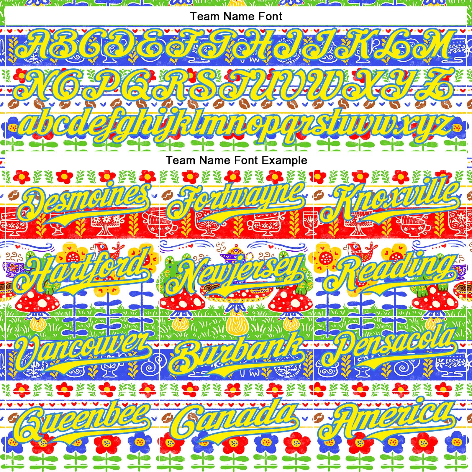 Custom White Light Yellow-Electric Blue 3D Emi Bee Fika Frogs Authentic Baseball Jersey