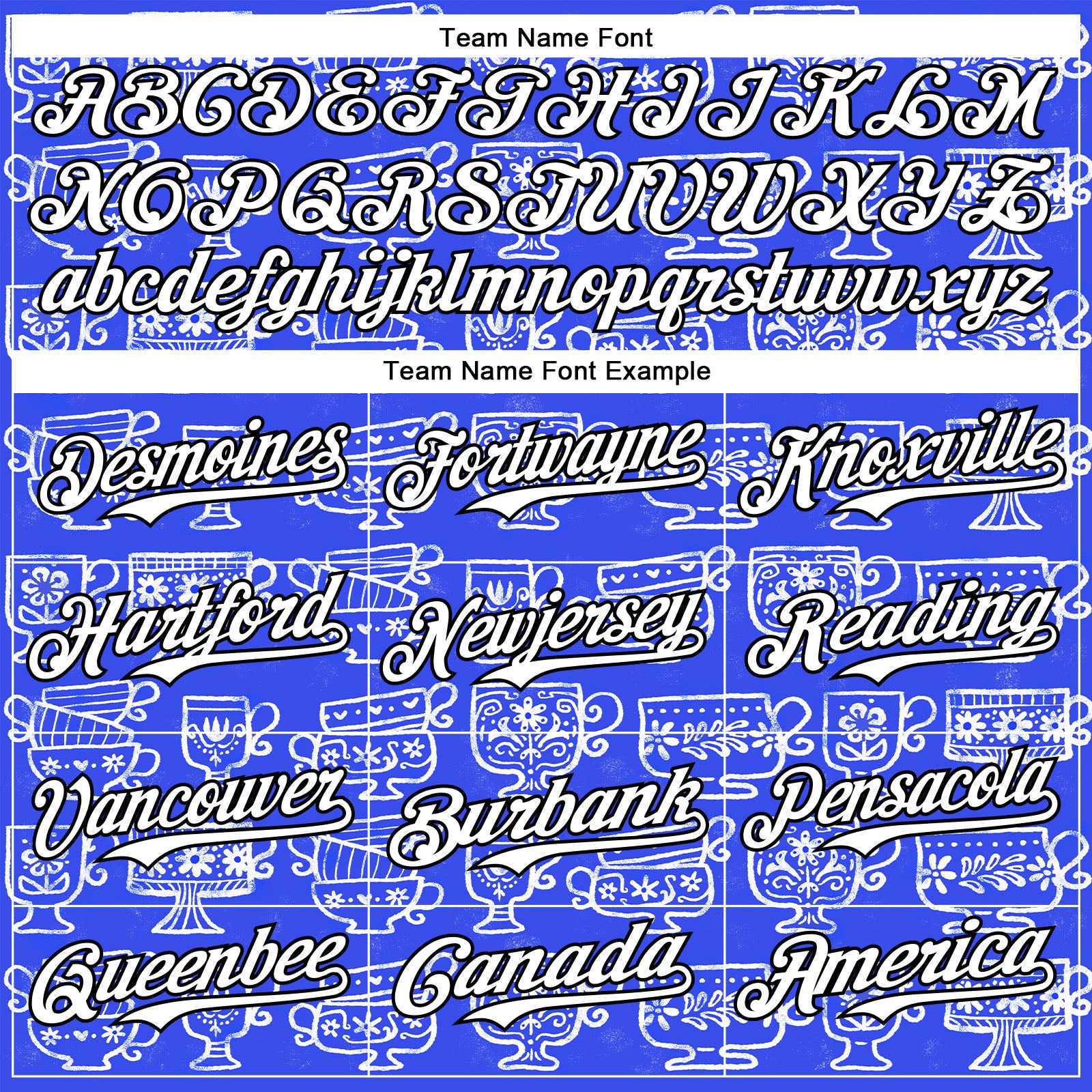 Custom Thunder Blue White-Black 3D Emi Bee Fika Mugs Authentic Baseball Jersey