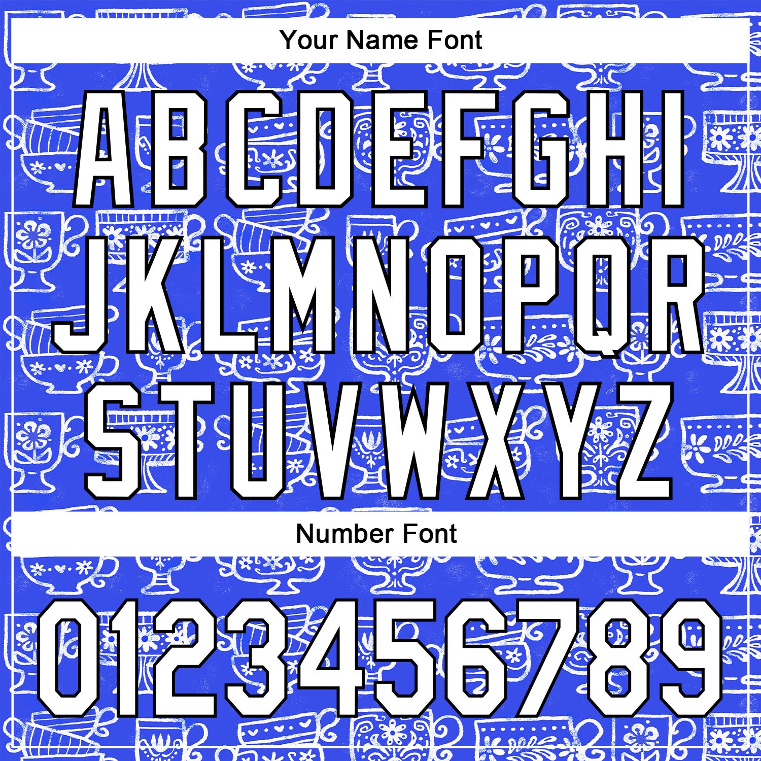 Custom Thunder Blue White-Black 3D Emi Bee Fika Mugs Authentic Baseball Jersey