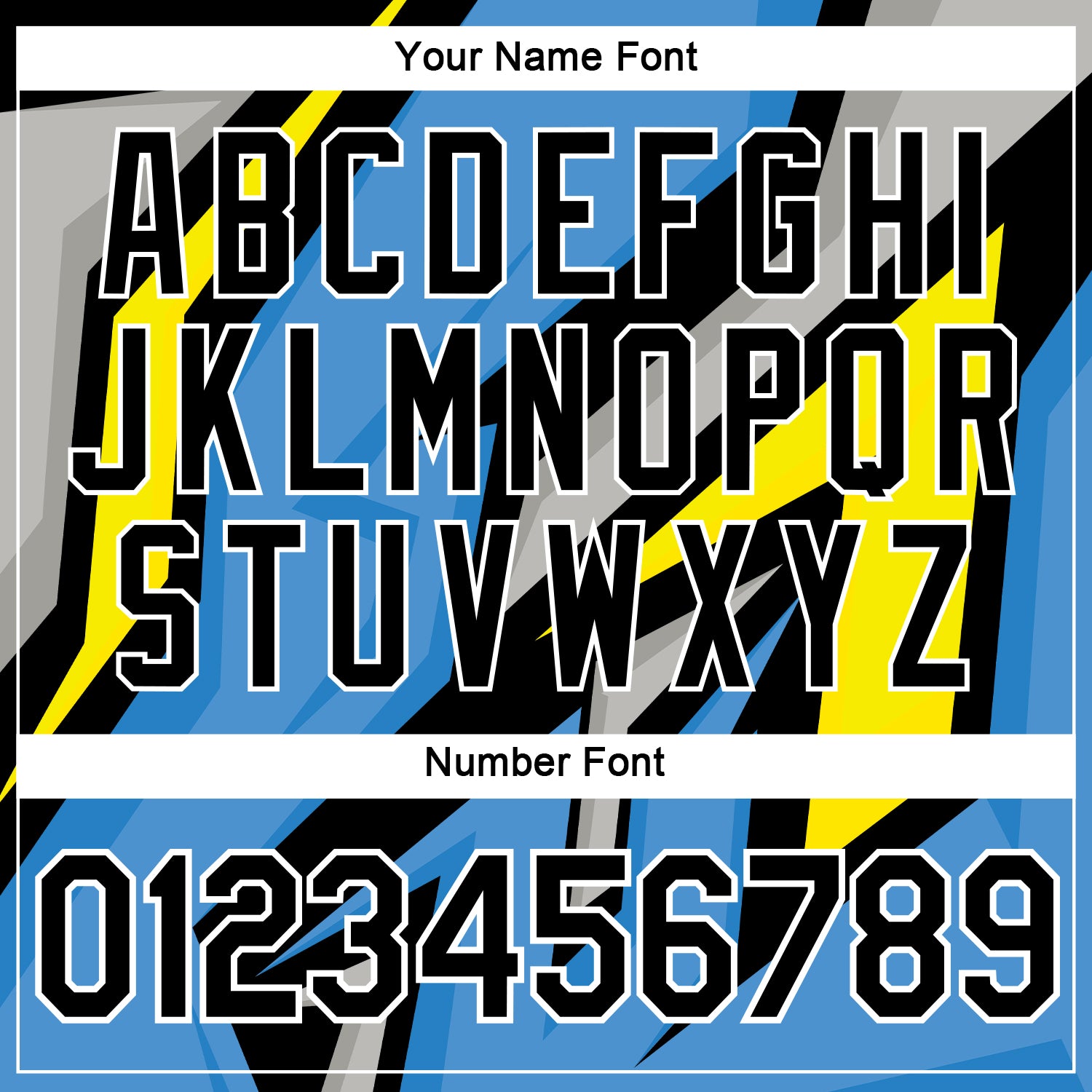 Custom Black White 3D Esports Performance T-Shirt