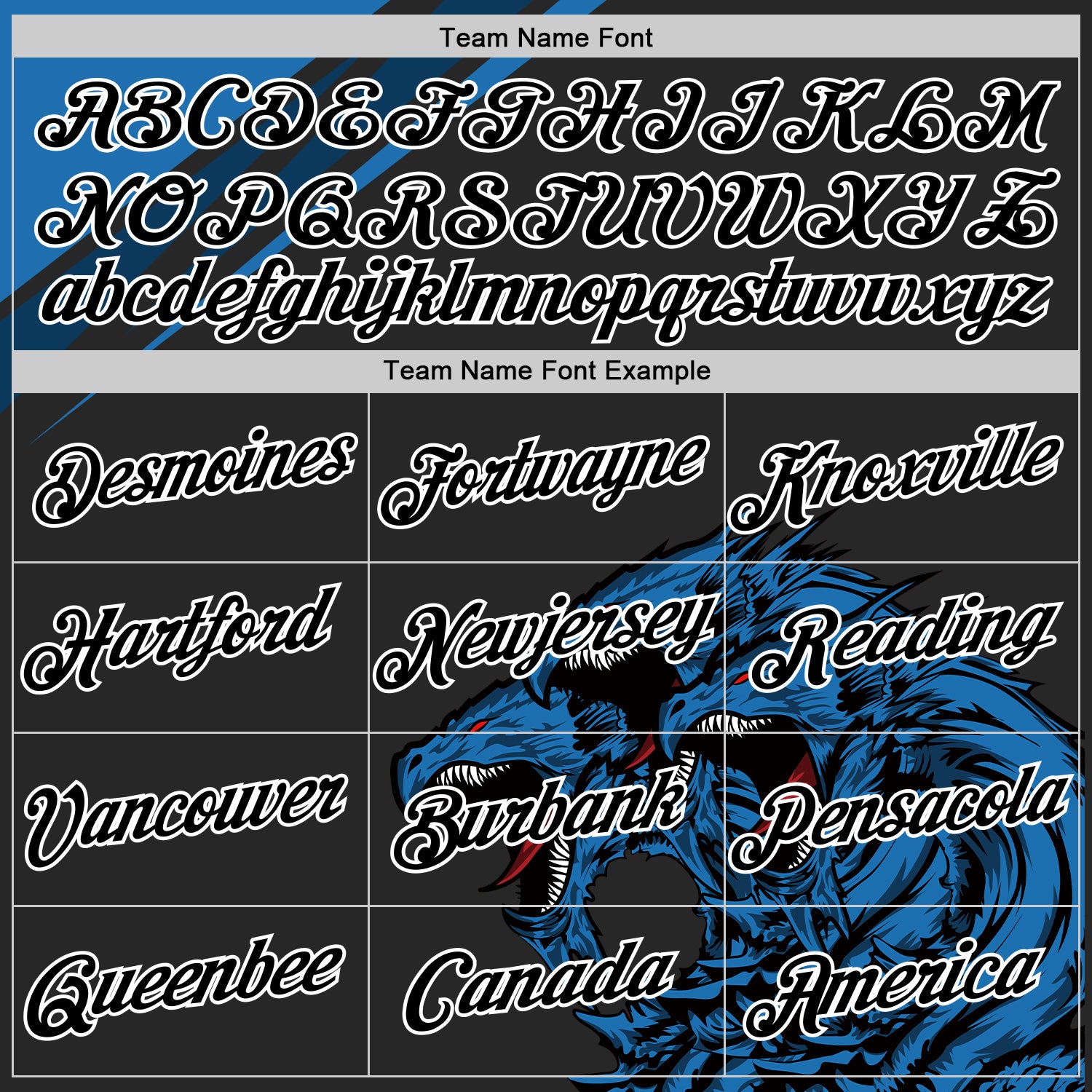 Custom Black Blue-White 3D Esports Performance T-Shirt