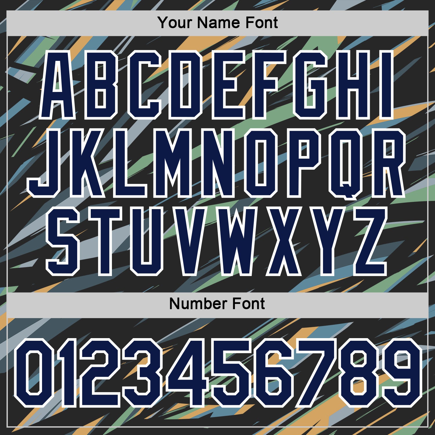 Custom Black Navy Ice Blue Shadow Blue-Gold 3D Esports Performance T-Shirt