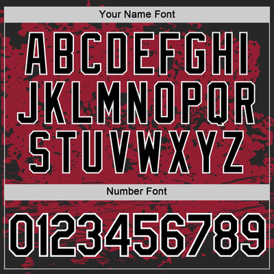 Custom Black Cardinal-White 3D Esports Performance T-Shirt