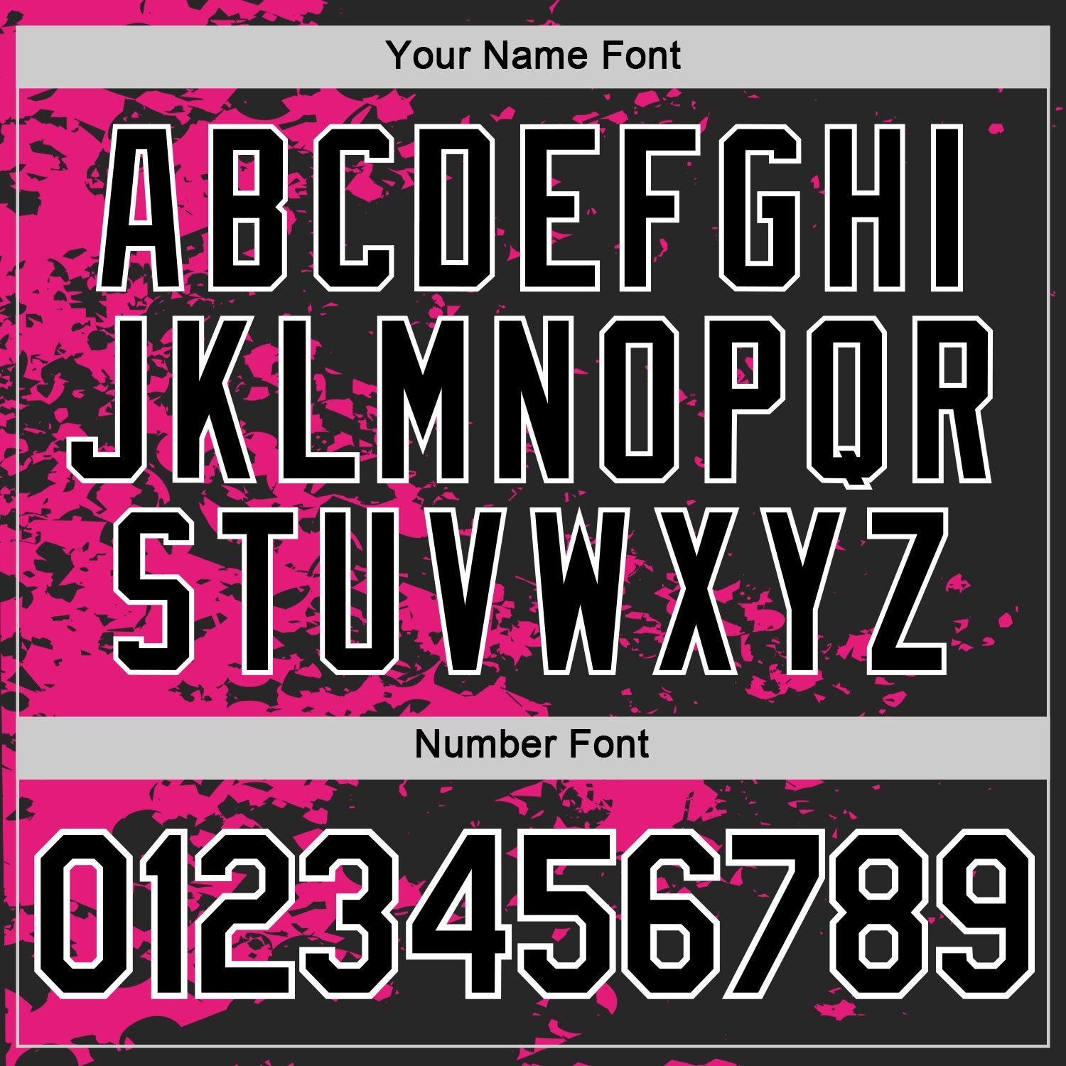 Custom Black Hot Pink-White 3D Esports Performance T-Shirt