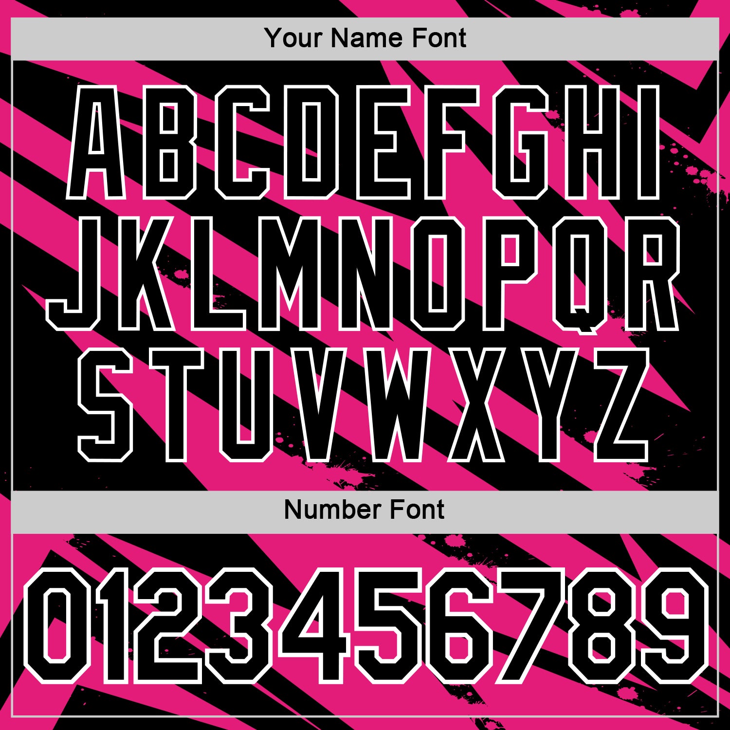 Custom Black Hot Pink-White 3D Esports Performance T-Shirt