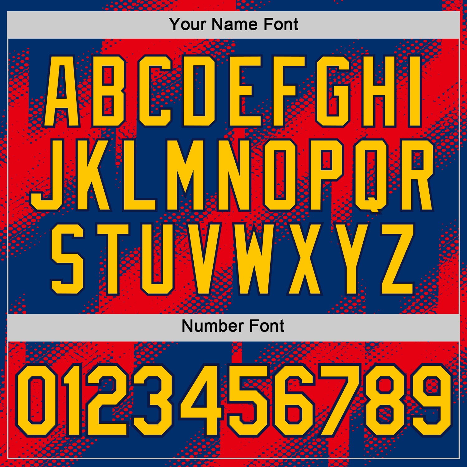 Custom US Navy Blue Yellow Fire Red-Navy 3D Esports Performance T-Shirt