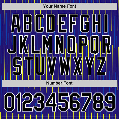 Custom Dark Purple Black-Neon Yellow 3D Esports Performance T-Shirt