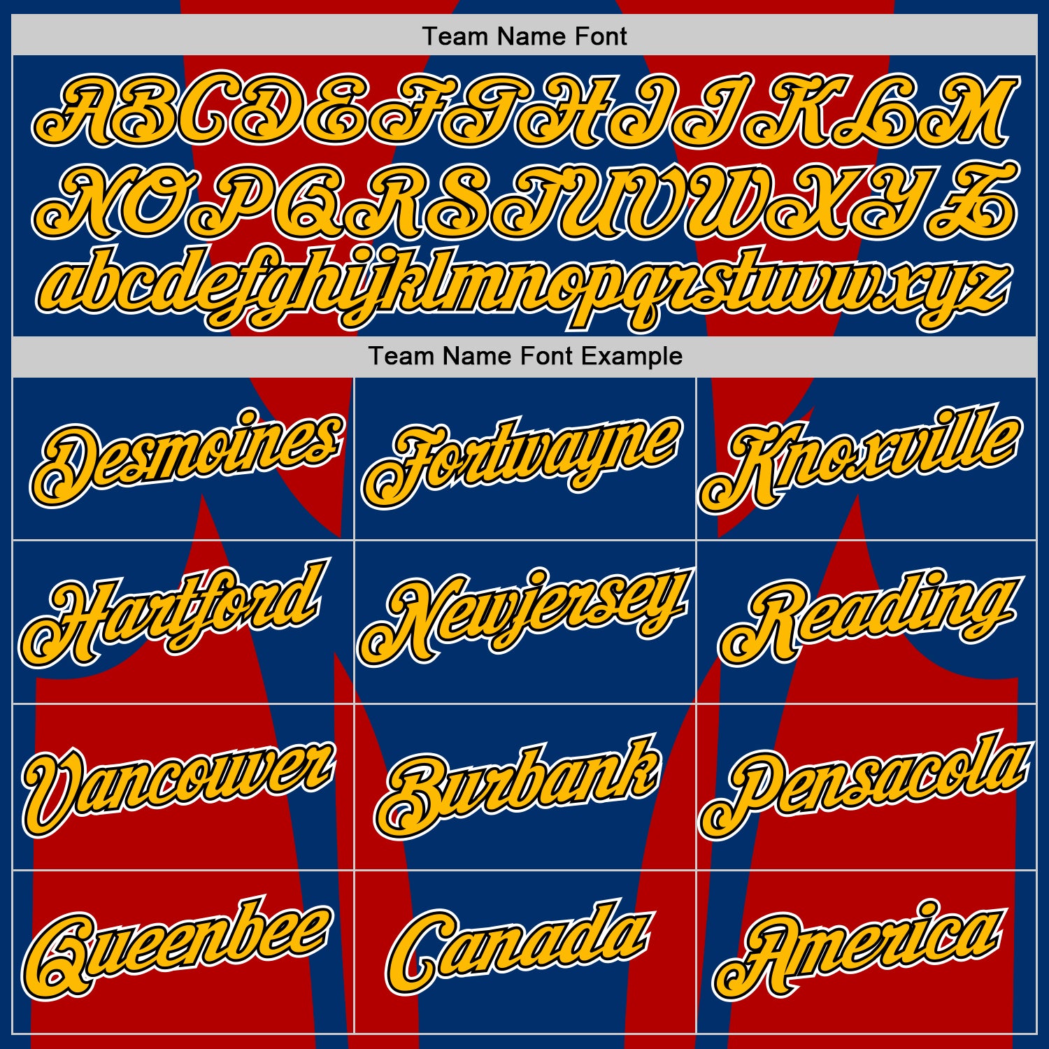 Custom US Navy Blue Gold Red-Black 3D Esports Performance T-Shirt