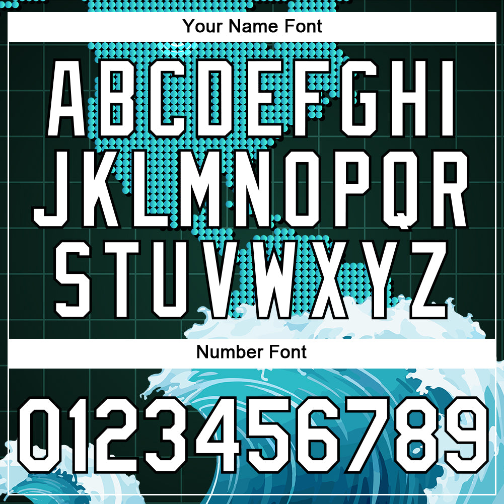 Custom Midnight Green White-Black 3D Pattern Design Travel Sailing Columbus Day Performance T-Shirt