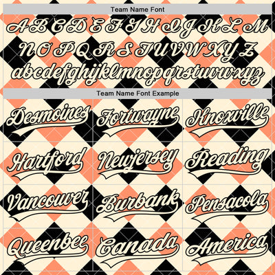 Custom Cream Black 3D Pattern Design Father's Day Mustache Authentic Baseball Jersey