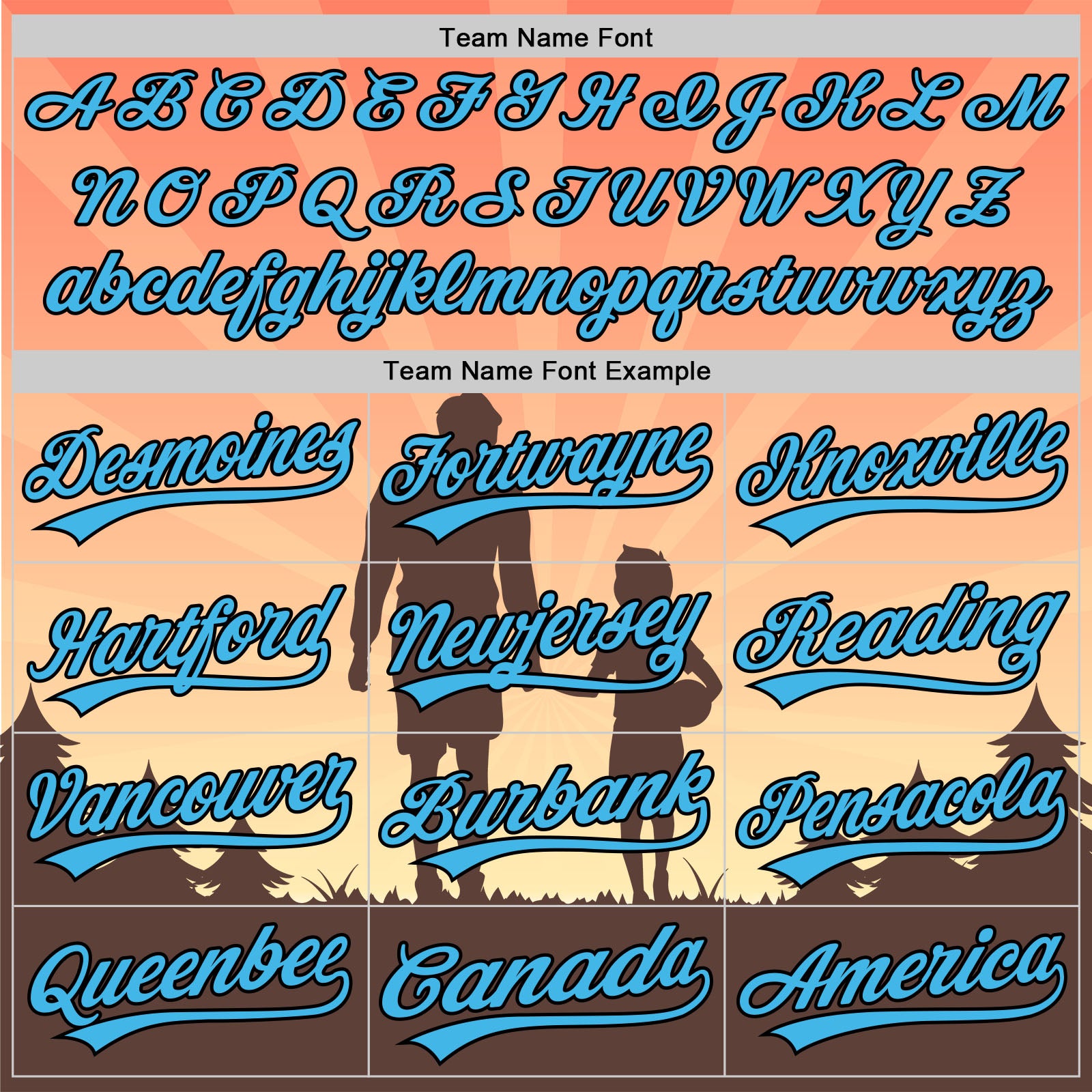 Custom Medium Pink Sky Blue-Black 3D Pattern Design Father's Day Family Love Authentic Baseball Jersey