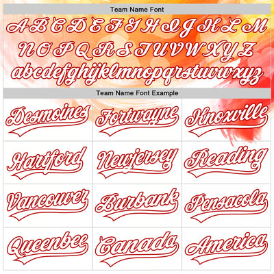 Custom White Red 3D Pattern Design Mother's Day Family Love Authentic Baseball Jersey