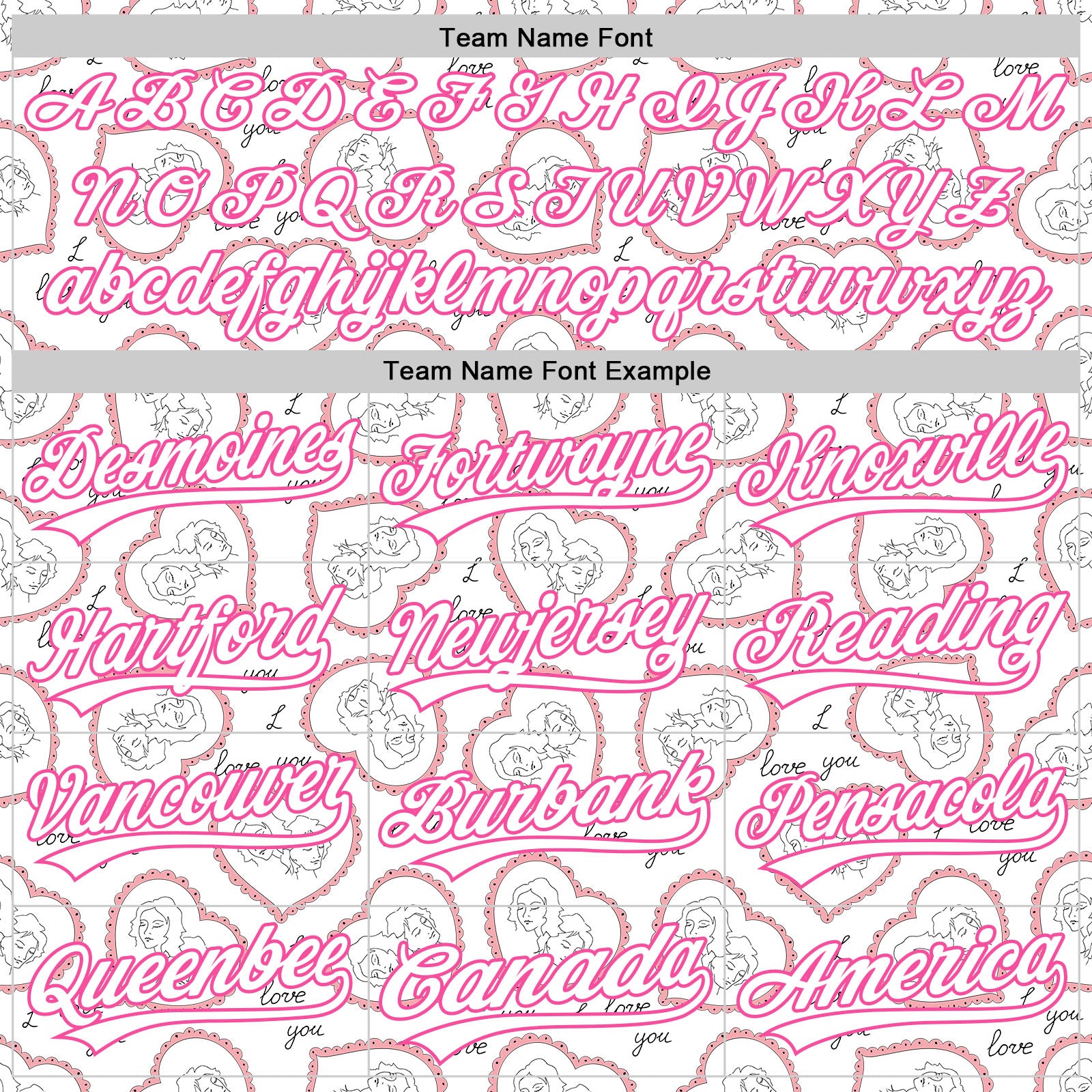 Custom White Pink 3D Pattern Design Mother's Day Love Authentic Baseball Jersey