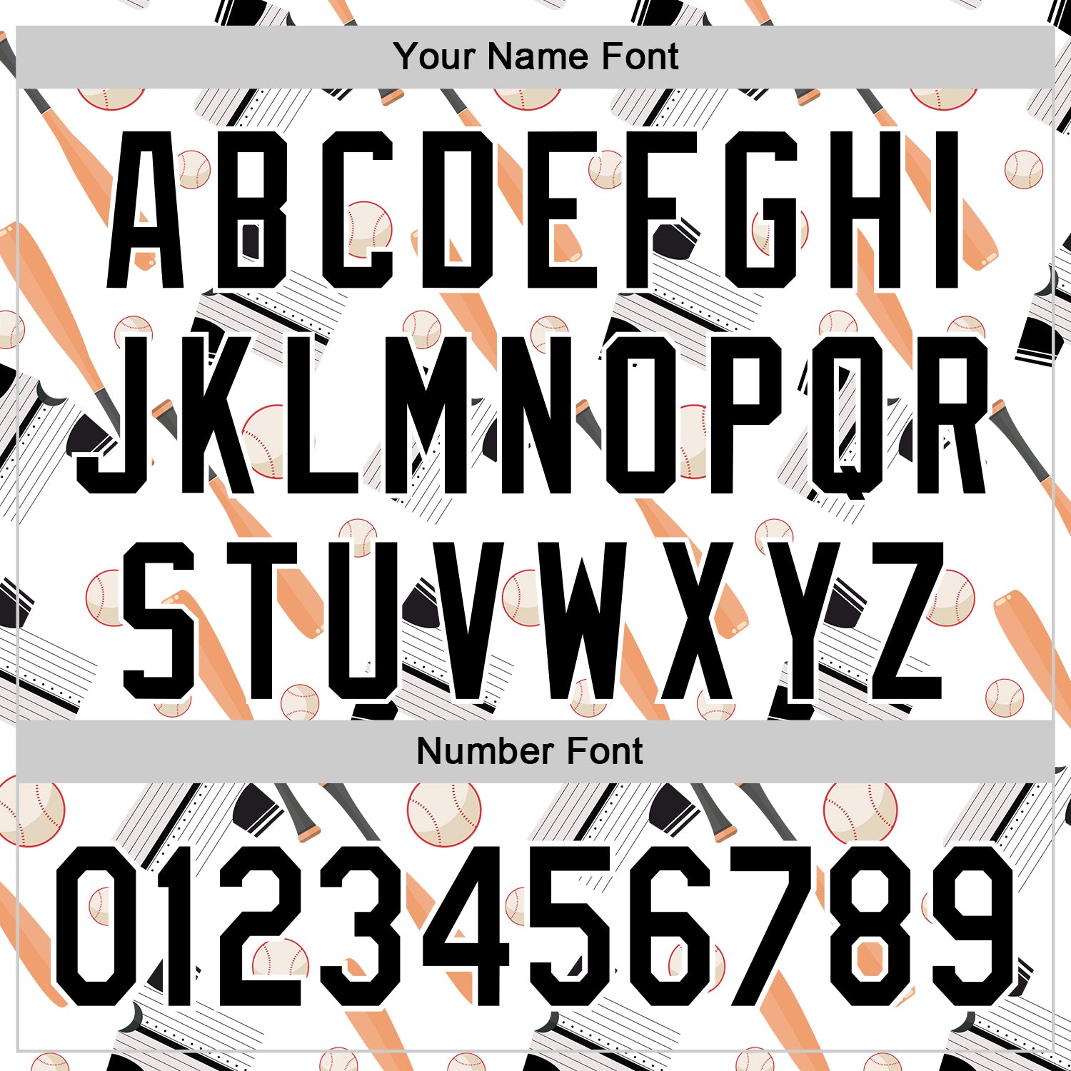 Custom White Black Comic Doodle Ballgame 3D Pattern Design Authentic Baseball Jersey