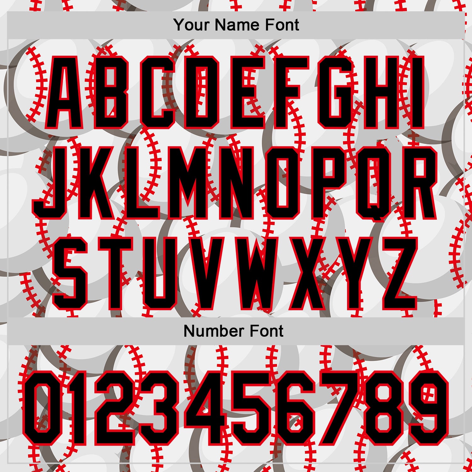 Custom White Black-Fire Red Comic Doodle Ballgame 3D Pattern Design Authentic Baseball Jersey