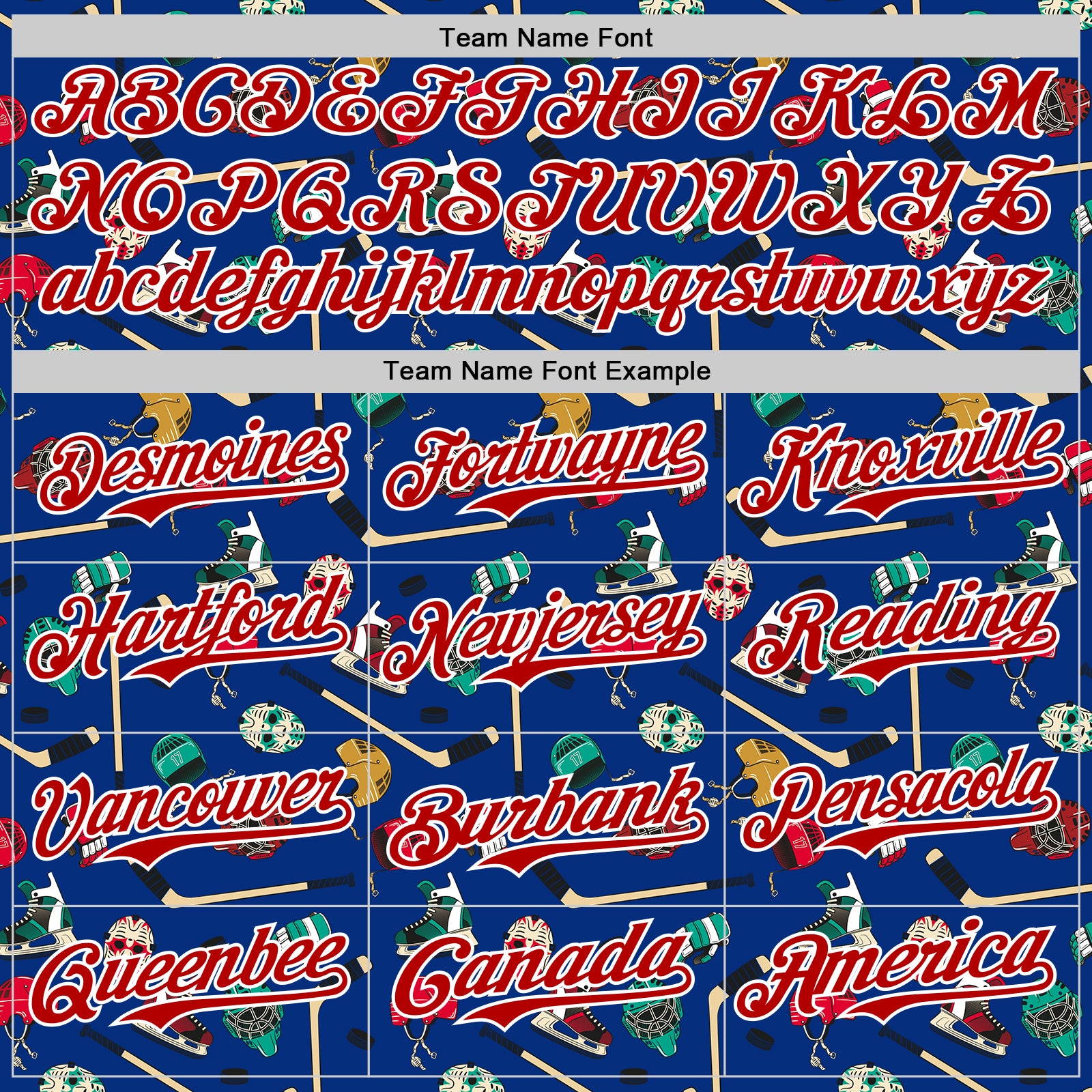 Custom Royal Red-White Comic Doodle Ballgame 3D Pattern Design Authentic Baseball Jersey