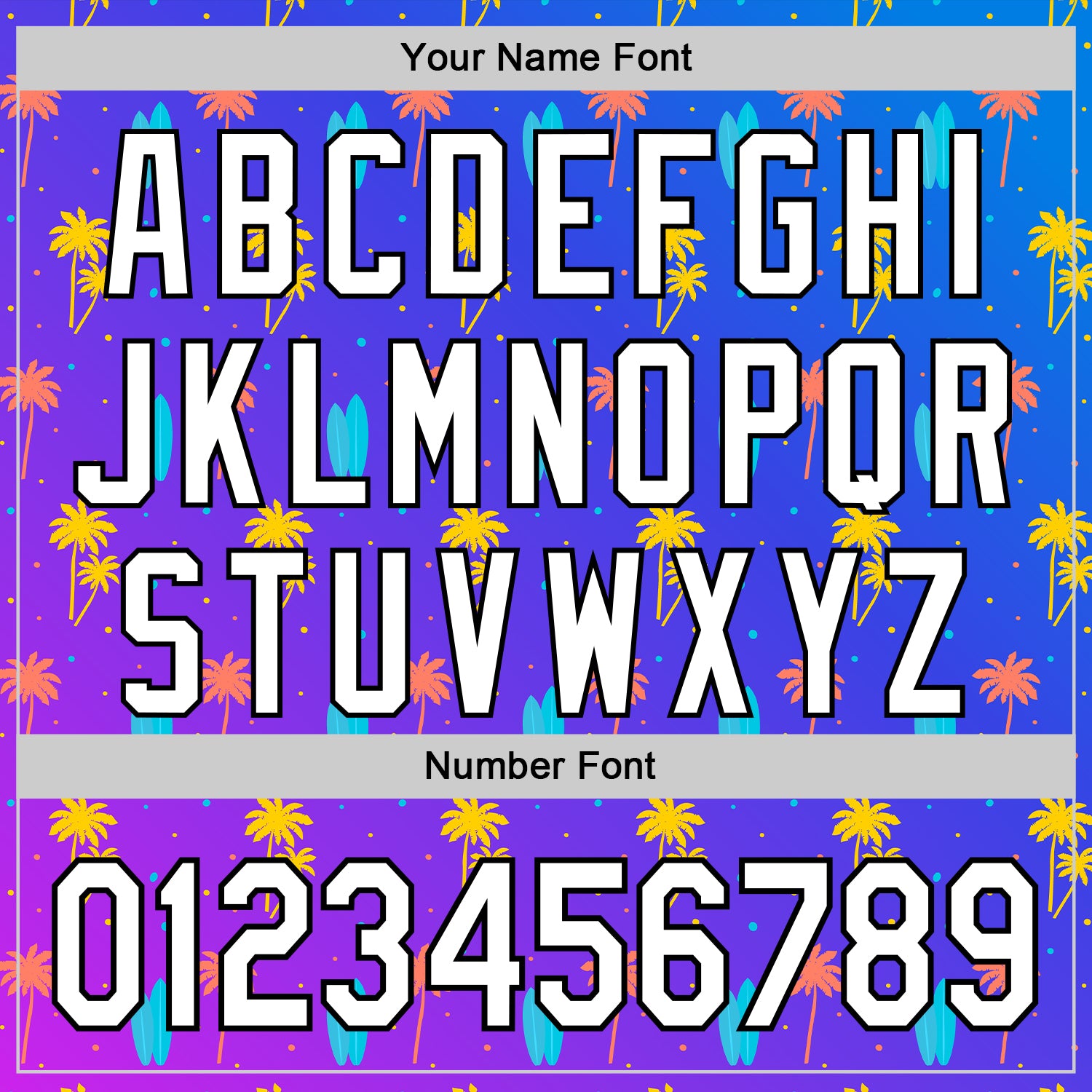 Custom Purple White-Black 3D Hawaii Tropical Palm Tree Authentic Baseball Jersey