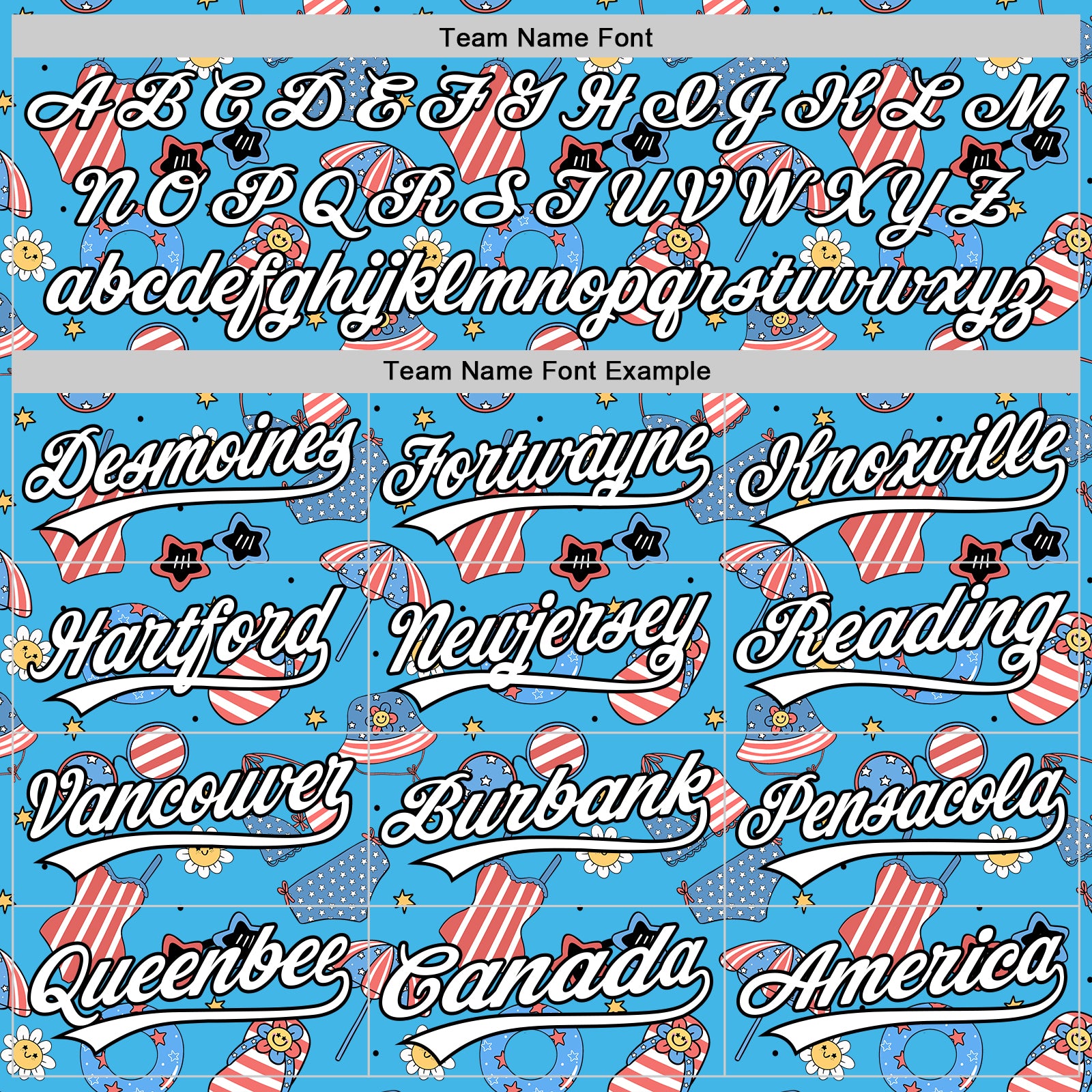 Custom Sky Blue White-Black 3D Hawaii Beach Authentic Baseball Jersey