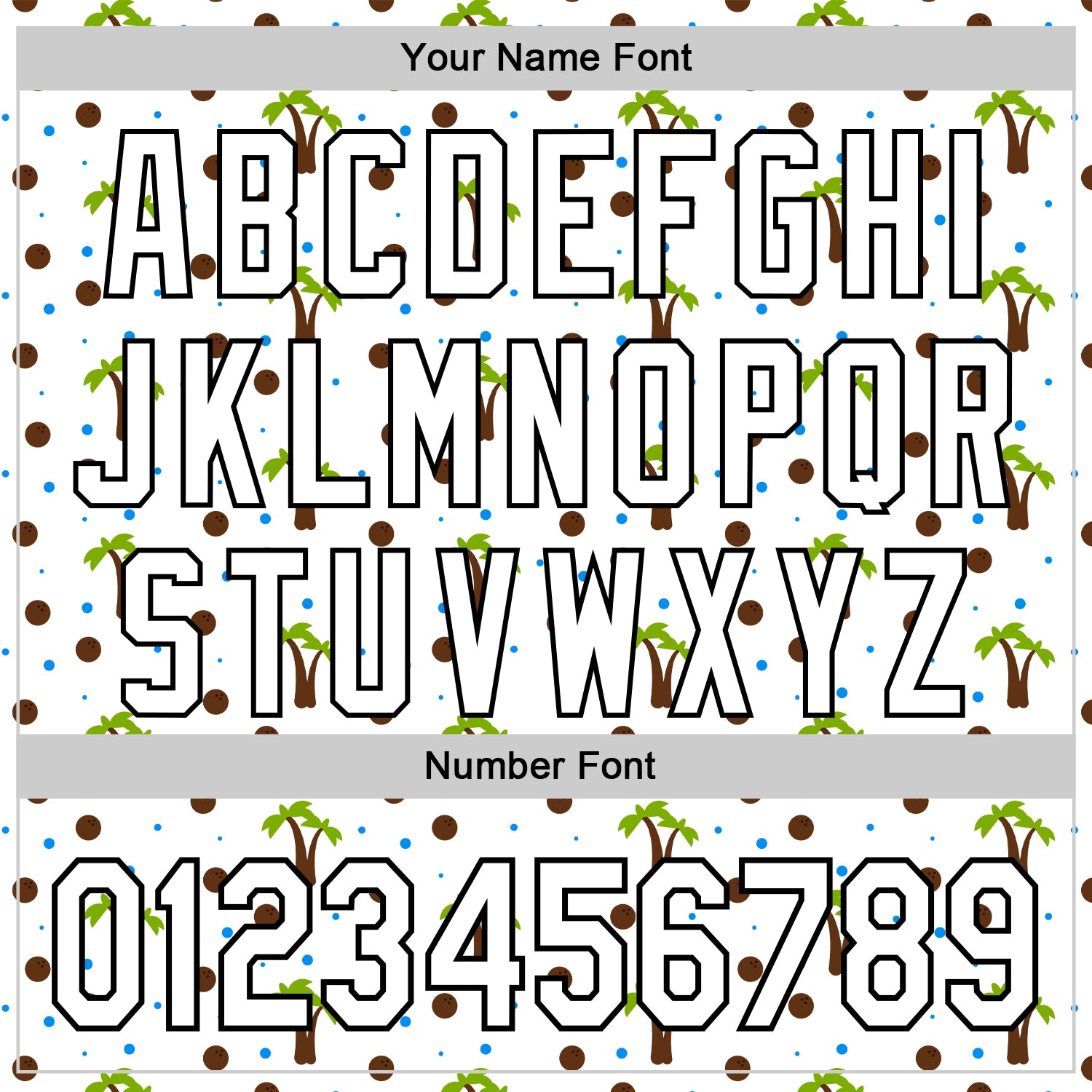 Custom White Black 3D Hawaii Tropical Palm Tree Authentic Baseball Jersey