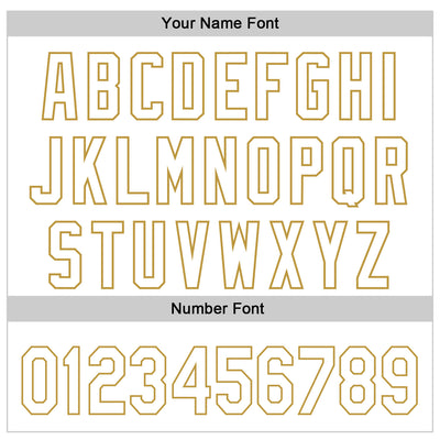 Custom White Old Gold 3D Pattern Design Mother's Day Family Love Authentic Baseball Jersey