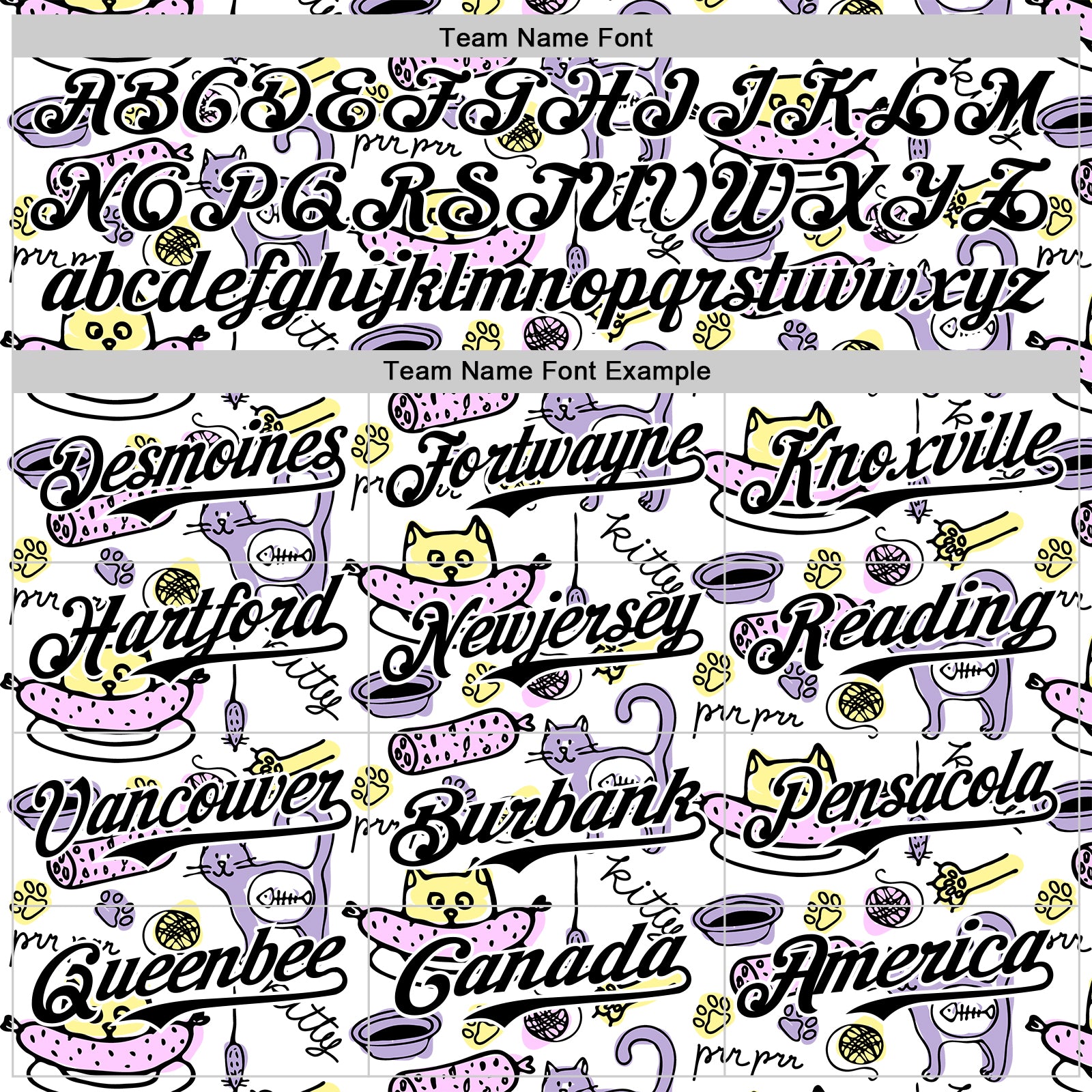 Custom White Black 3D Pattern Design Funny Cartoon Animal Cat And Dog Authentic Baseball Jersey