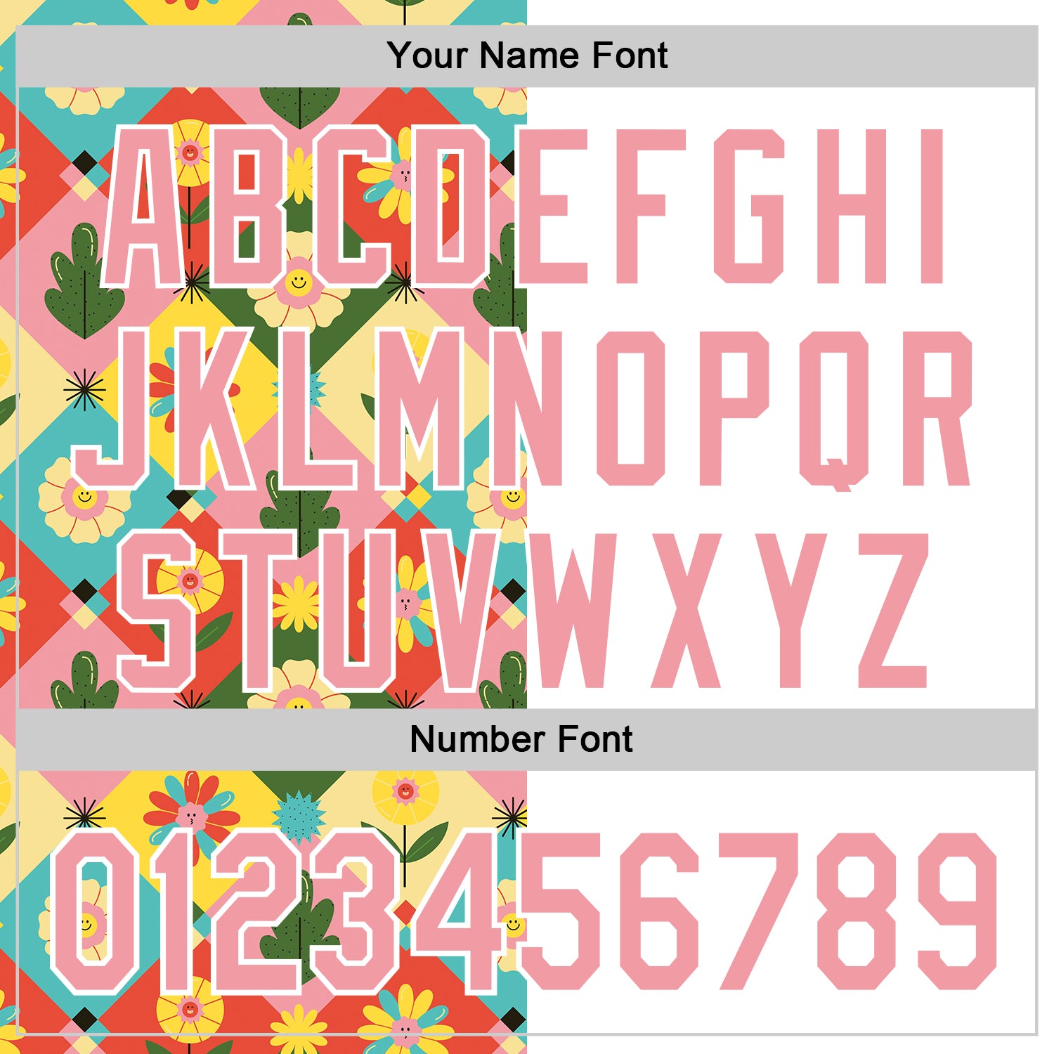 Custom White Medium Pink 3D Ambartive Checkered Flower Pattern Authentic Baseball Jersey