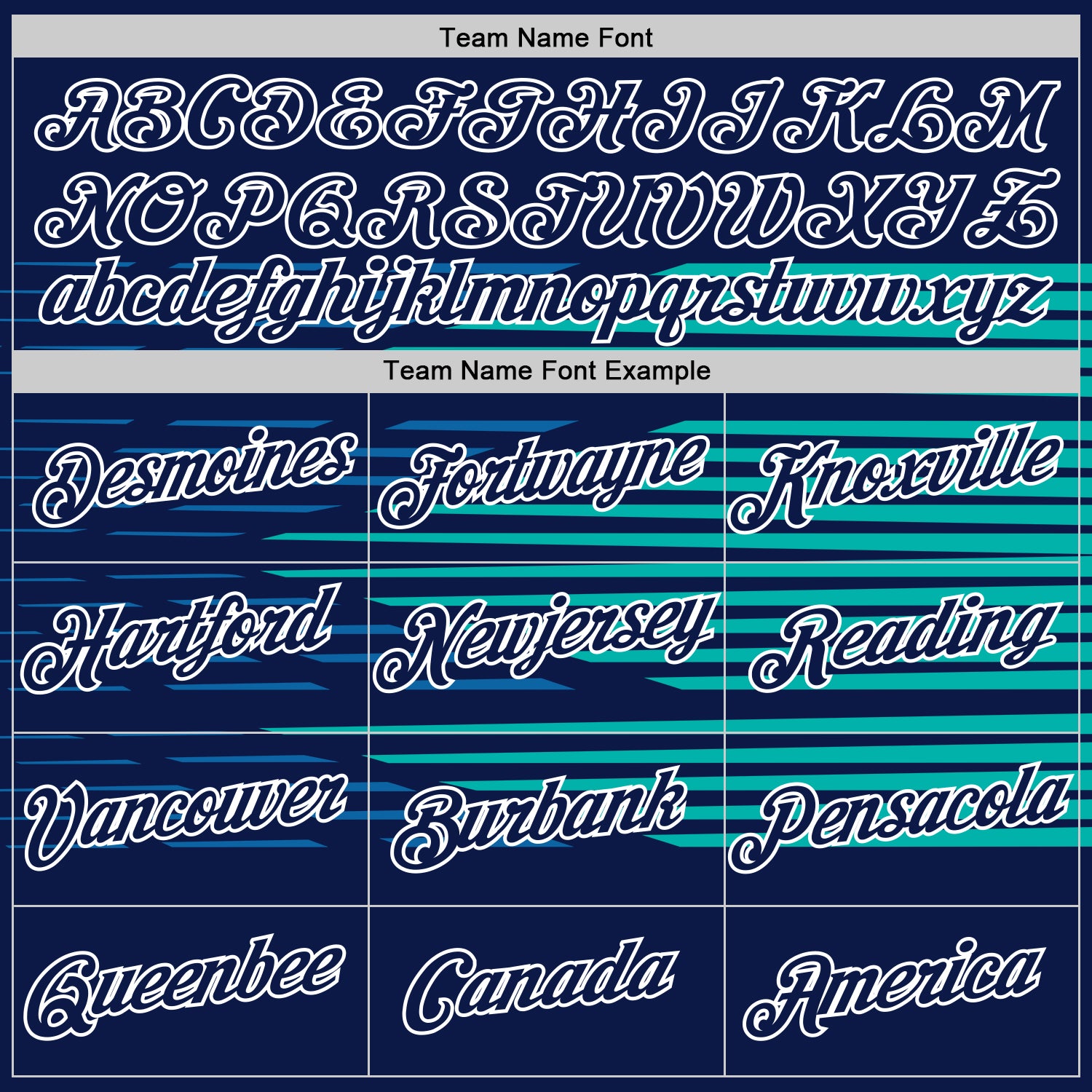 Custom Navy Blue-Aqua 3D Esports Performance T-Shirt