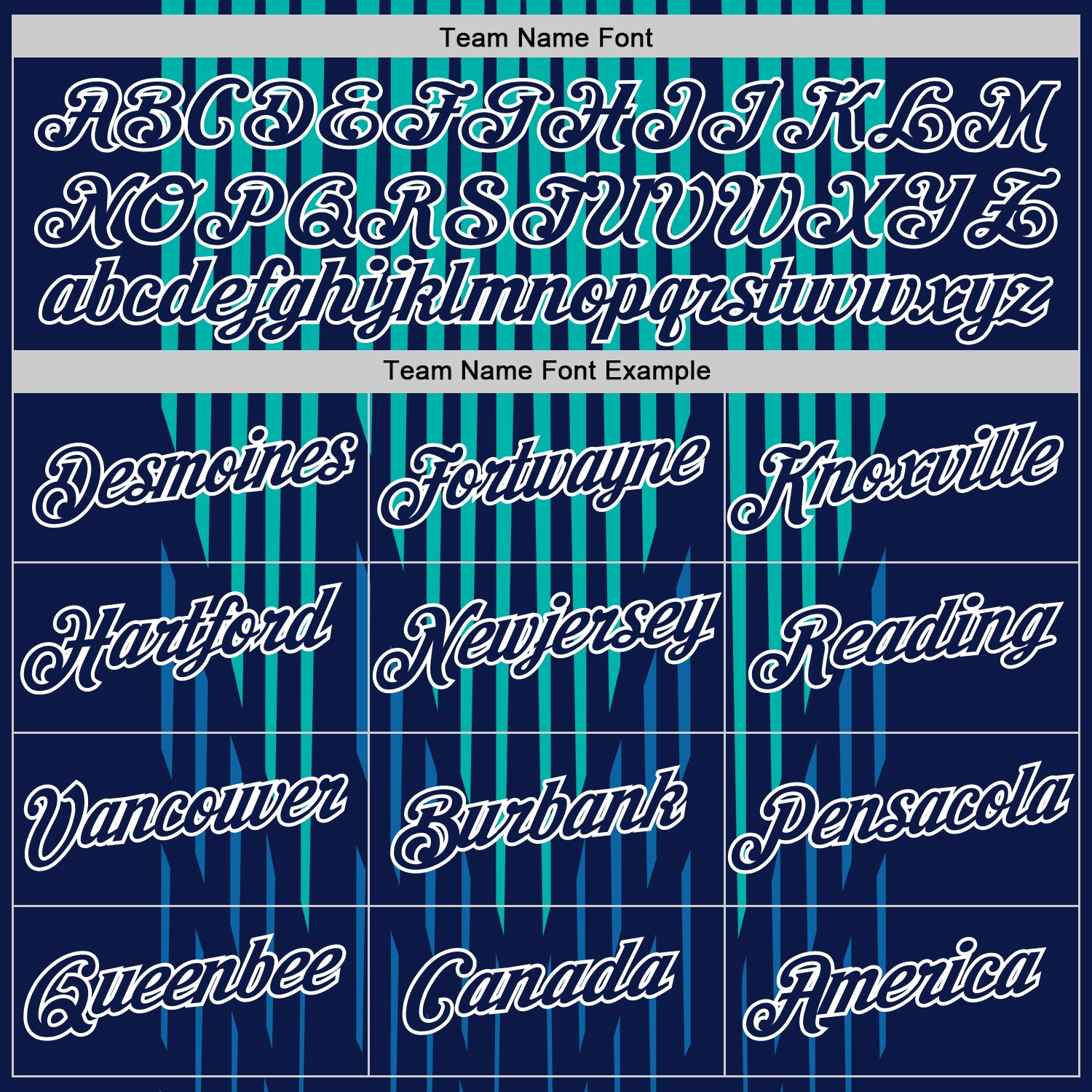 Custom Navy Blue-Aqua 3D Esports Performance T-Shirt