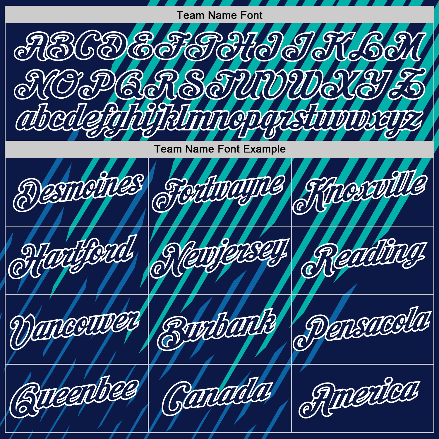 Custom Navy Blue-Aqua 3D Esports Performance T-Shirt