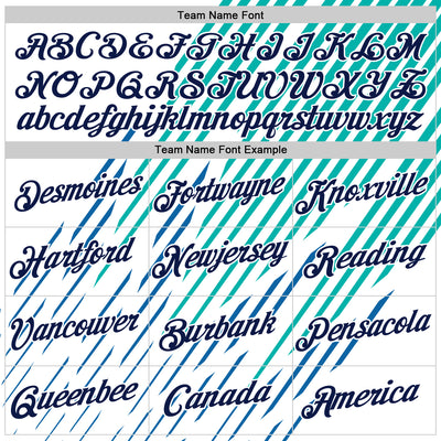 Custom White Navy Blue-Aqua 3D Esports Performance T-Shirt