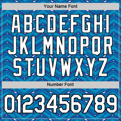 Custom Blue Royal Lakes Blue-Black 3D Esports Performance T-Shirt