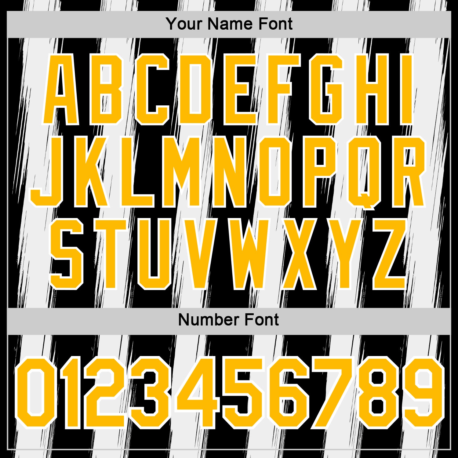 Custom Black Gold-White 3D Esports Performance T-Shirt