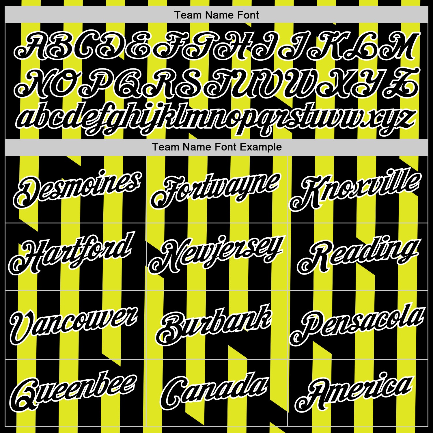 Custom Black Neon Yellow-White 3D Esports Performance T-Shirt