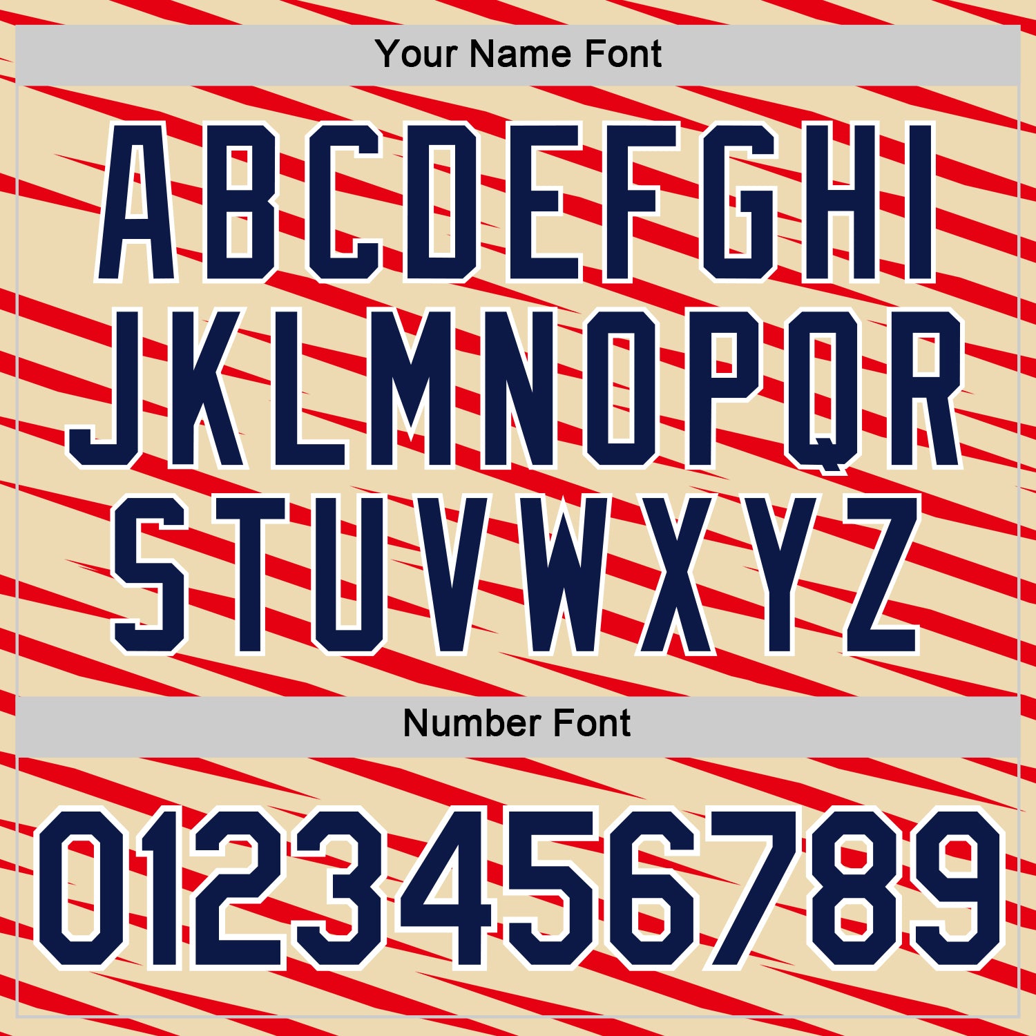 Custom Cream Navy-Fire Red 3D Esports Performance T-Shirt