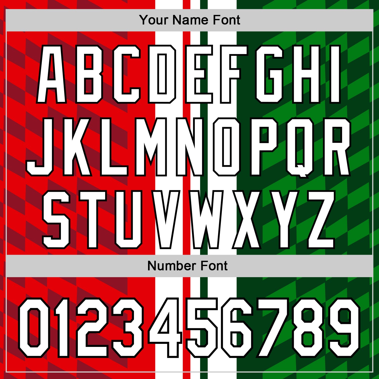 Custom White Red Green-Black 3D Mexico Authentic Baseball Jersey