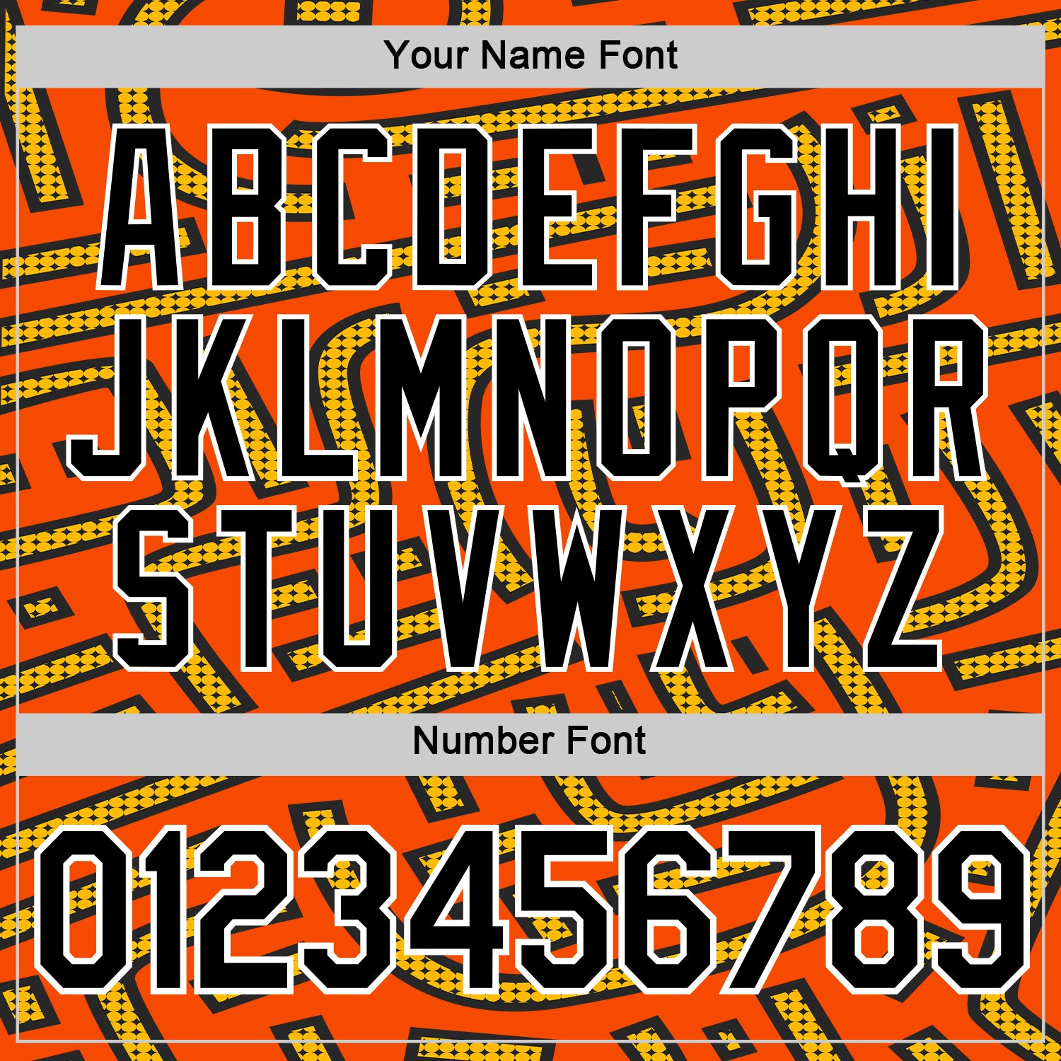 Custom Orange Black-Gold 3D Esports Performance T-Shirt