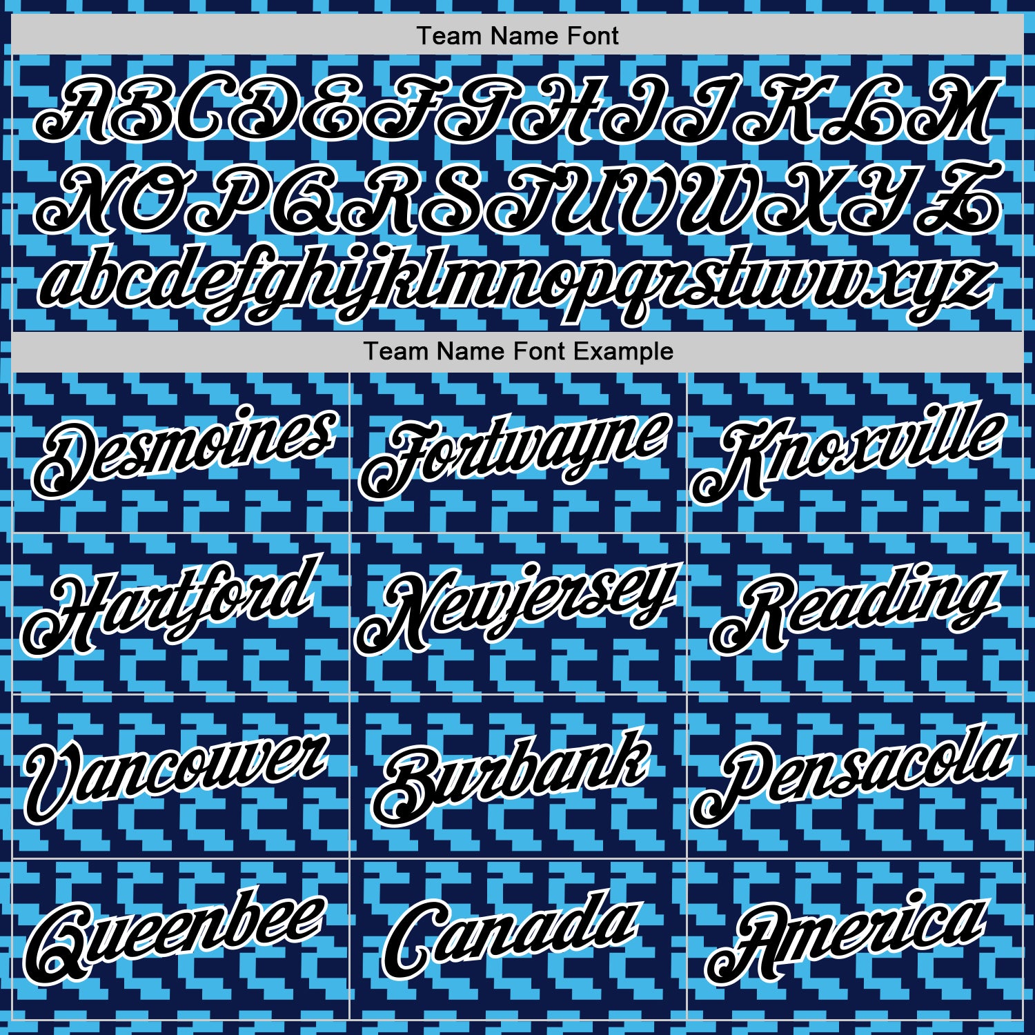 Custom Navy Black-Sky Blue 3D Esports Performance T-Shirt