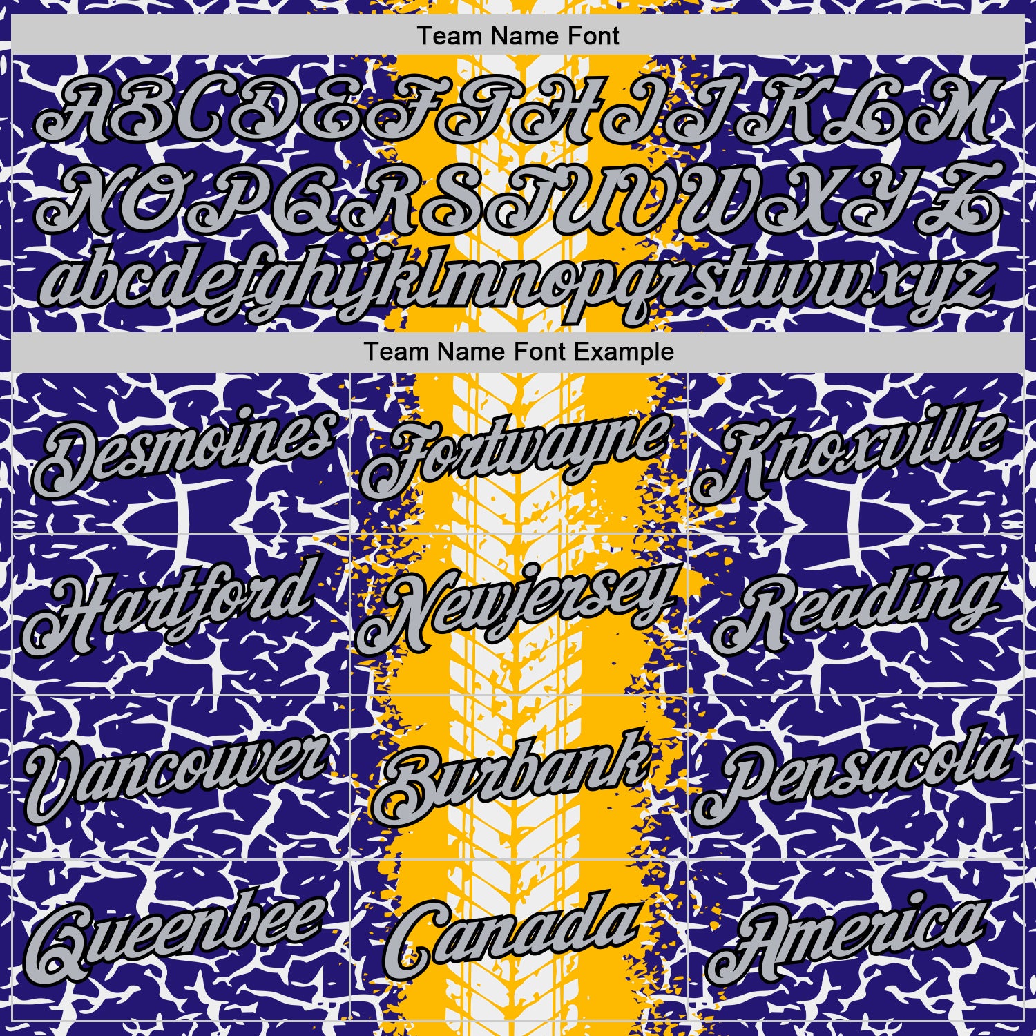 Custom Dark Purple Light Gray Gold-Black 3D Esports Performance T-Shirt