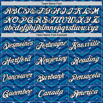 Custom US Navy Blue Royal-Lakes Blue 3D Esports Performance T-Shirt