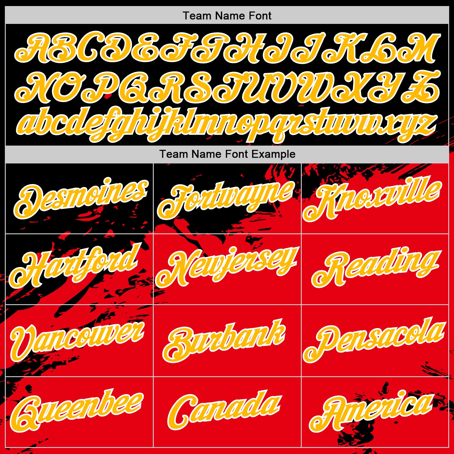 Custom Black Gold-Fire Red 3D Esports Performance T-Shirt