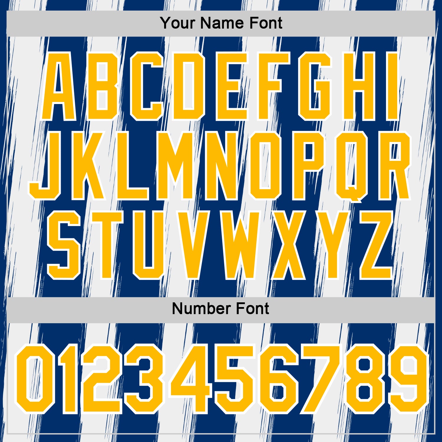 Custom US Navy Blue Gold-White 3D Esports Performance T-Shirt