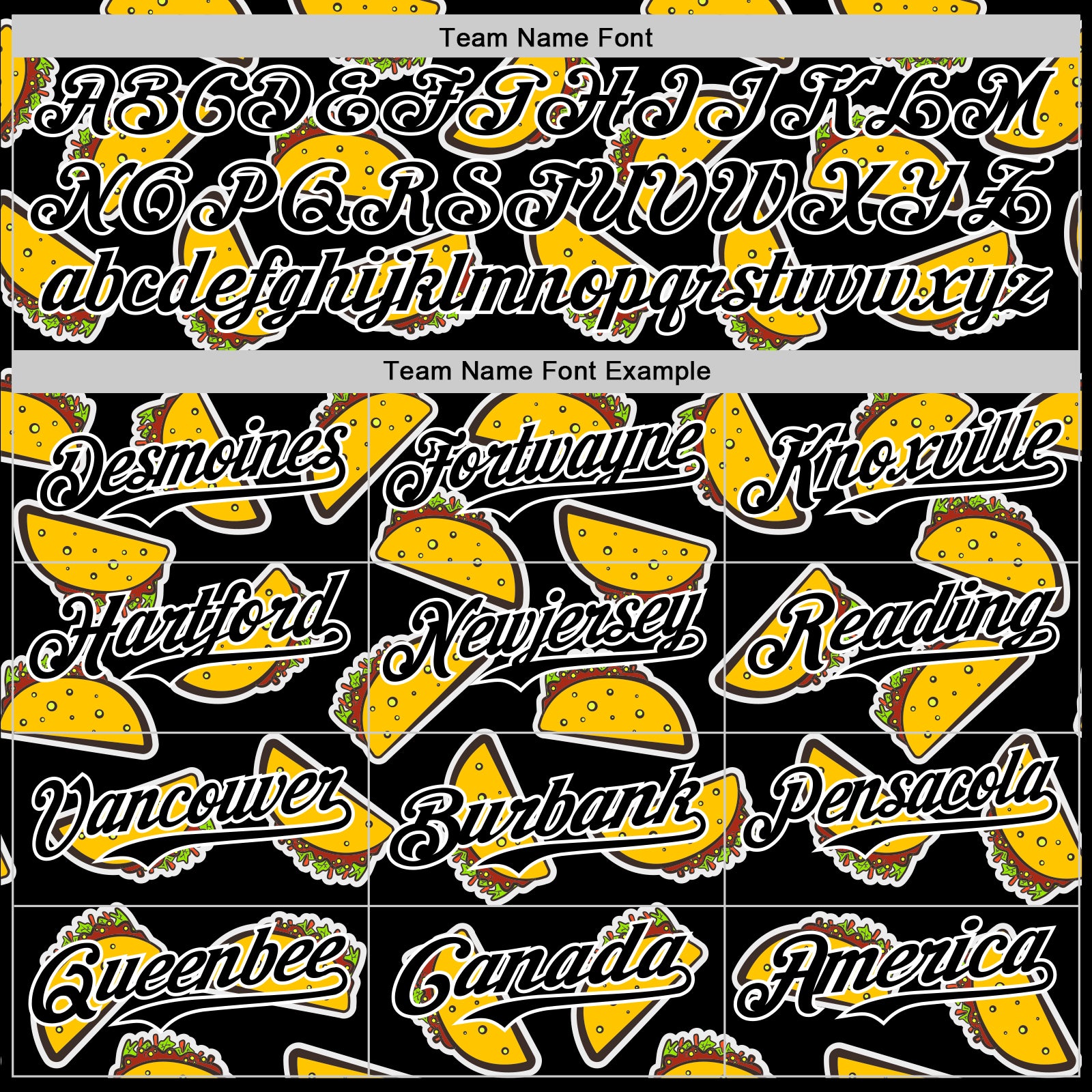 Custom Black White 3D Mexican Festival Taco Cinco de Mayo Authentic Baseball Jersey