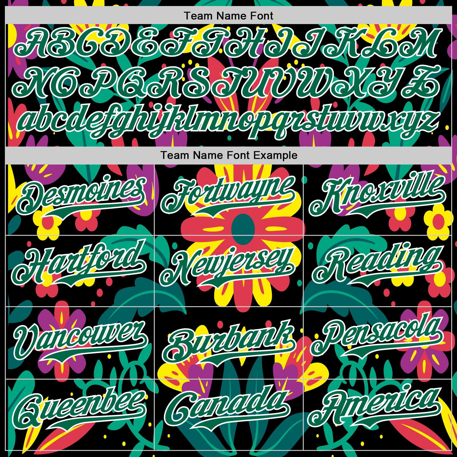 Custom Black Kelly Green-White 3D Mexican Festival Flower Cinco de Mayo Authentic Baseball Jersey