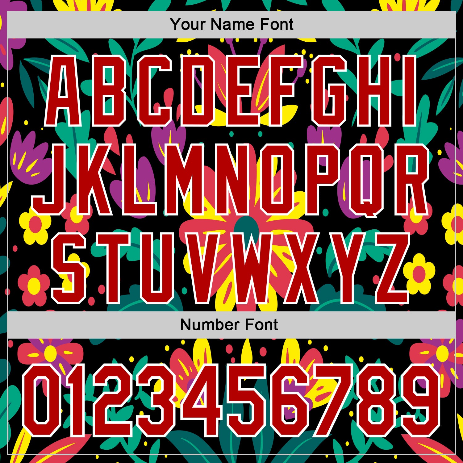 Custom Black Red-White 3D Mexican Festival Flower Cinco de Mayo Authentic Baseball Jersey