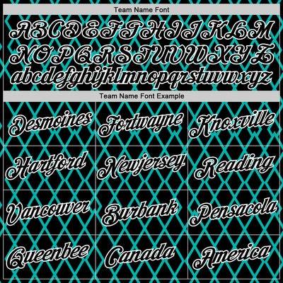 Custom Black Aqua-White 3D Esports Performance T-Shirt