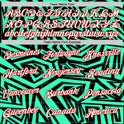 Custom Black Pea Green-Red 3D Esports Performance T-Shirt