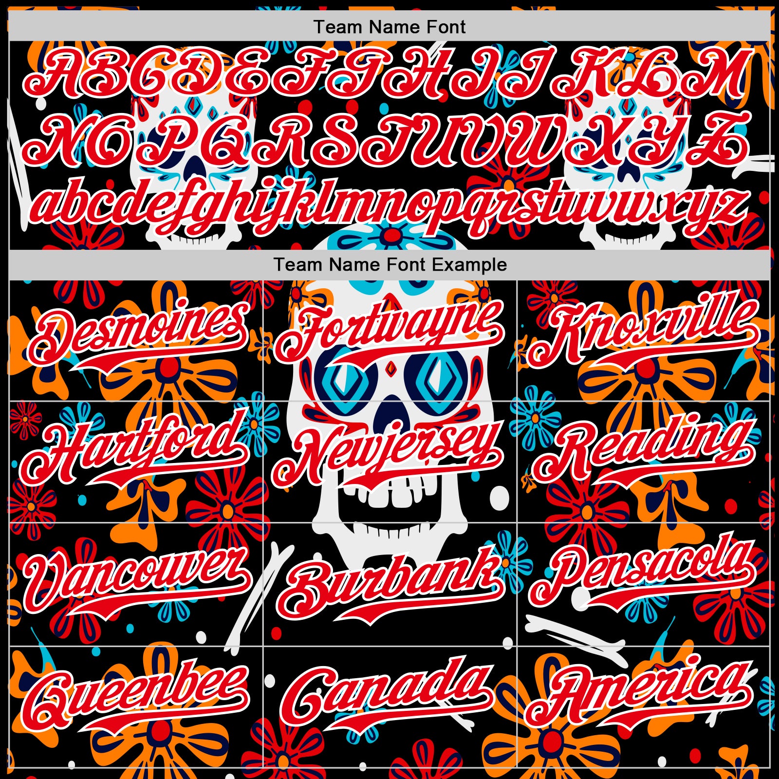 Custom Kelly Green Fire Red-White 3D Mexican Festival Flower And Skull Cinco de Mayo Authentic Baseball Jersey