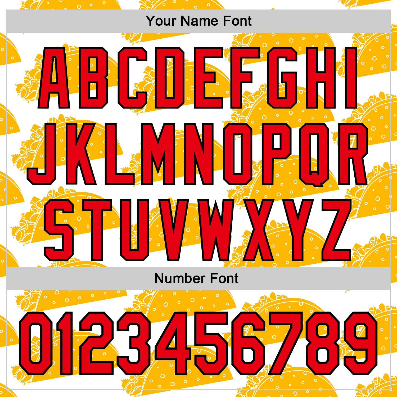 Custom White Fire Red-Black 3D Mexican Festival Nachos And Tacos Cinco de Mayo Authentic Baseball Jersey